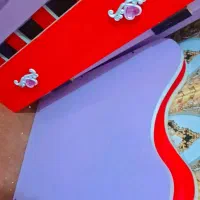 تخت خواب کودکانه دخترانه مدل گهواره