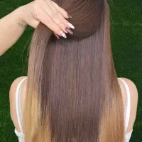 مدل برای تست کراتین و رنگ با بهترین مواد روز