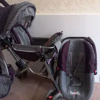 کالسکه کریر رورویک و ساک بچه|کالسکه و لوازم جانبی|کاشمر, |دیوار