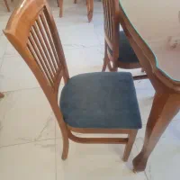 سلام میز نهار خوری راش طرح انگلیسی درحد نو|میز و صندلی غذاخوری|کرمان, |دیوار