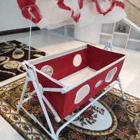 فروش تخت گهواره تاشو میلاد جم بهارستان چاهگچی