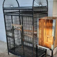 قفس و لانه مکانیزه طوطی سانان|لوازم جانبی حیوانات|داراب, |دیوار