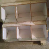 قفسه تکی جای آجیل وشکلات 3عدد
