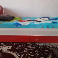 تخت خواب یک نفره|تخت و سرویس خواب|بن, |دیوار