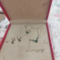 فروش نیم ست نقره با باکس
