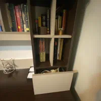 کتابخانه چوبی ومیزتحریر|کتابخانه، شلف، قفسه‌های دیواری|تهران, کرمان|دیوار