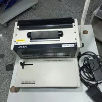 دستگاه سیمی مارپیچ پانچ مدل ۸۷۰۲صحافی فنرزن کتاب