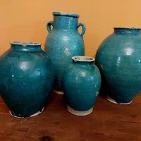 سفالینه های کهن .همگی سالم