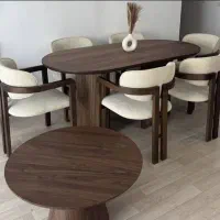 تولید ناهار خوری .میز و صندلی چوبی و سفارشی