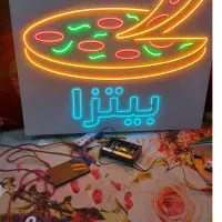 طراحی و ساخت انواع تابلو تبلیغاتی.ledچنلیوم.نئون|خدمات پیشه و مهارت|کاشان, مشکات|دیوار