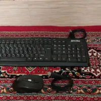 موس و کیبورد کاملا سالم و با کیفیت|قطعات و لوازم جانبی رایانه|شهرکرد, |دیوار