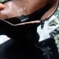 یک جفت چکمه زنانه ساق بلند مخمل تا زیر زانو|کیف، کفش، کمربند|اهواز, کیانپارس |دیوار