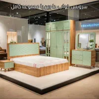 تولیدی تخت خواب یکنفره با دونفره