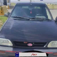 پراید هاچبک مشکی مدل 87