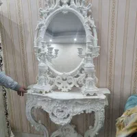 آینه و شمعدون دکور|آینه|تهران, خاک سفید|دیوار