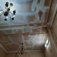 نقاشی ساختمان پتینه گچبری اقساطی|خدمات پیشه و مهارت|قم, بلوار امین و ساحلی|دیوار