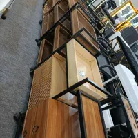 ترولی سه کشو دو رنگ مشکی|آرایشگاه و سالن‌های زیبایی|یزد, |دیوار