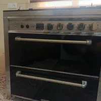 گاز ۵شعله طرح فر کار کرده سالم