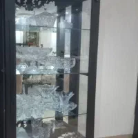 بوفه چوبی|بوفه، ویترین، کنسول|رشت, فلسطین|دیوار