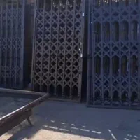 حفاظ اکاردئونی درب اکاردیونی (فقط تمام گل)|مصالح و تجهیزات ساختمان|کرج, شهرک یاس جنوبی|دیوار
