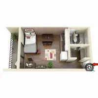 منزل-مبله-دوخوابه-نزدیک-به-حرم