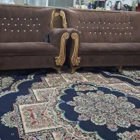 فروش مبل ۹ نفره با میز وگل میز ومیز تلویزیون