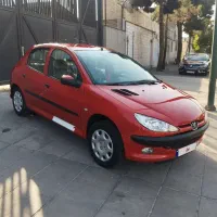 206 مدل 99 قرمز|خودرو سواری و وانت|تهران, حکیمیه|دیوار