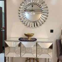 اینه و کنسول شیشه ای