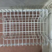 آبچکان و نظم دهنده ظروف دو طبقه به همراه جای لیوان