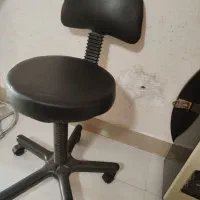 صندلی پایه چرخ دار و چرخان
