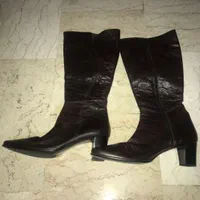 بوت چرم خارجی زنانه