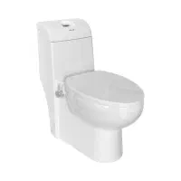 توالت فرنگی چینی کرد مدل والریا خود شور و شیر دار