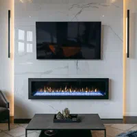 شومینه گازی ال سی دی سایز ۱۰۰