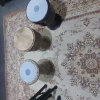یک جفت ضرب تمپو یک عدد جیم بی به همراه ۲پایه