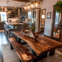 میز ناهار خوری روستیک