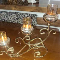 شمعدان|لوستر و چراغ آویز|کرج, کوی زنبق|دیوار