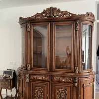 بوفه ی سلطنتی/کلاسیک|بوفه، ویترین، کنسول|بادرود, |دیوار