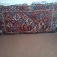 یه جفت پشتی گلیمی با نخ کرک تن تبریزی