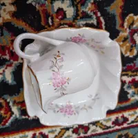 چینی و فنجان گلسرخ|کلکسیون اشیاء عتیقه|مشهد, آزادشهر|دیوار