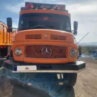بنز شش چرخ مدل ۱۳۷۷ شاسی مشکی