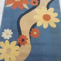 یک جفت گلیم فرش دو متری