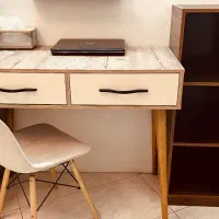 میز و صندلی و کتابخانه|میز تحریر و کامپیوتر|تهران, نیروی هوایی (پیروزی)|دیوار