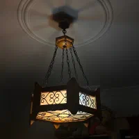 لوستر چوبی عرشیا