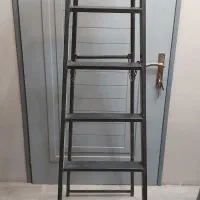 نردبان فلزی تاشو آلیاژ ضخیم ۷ پله