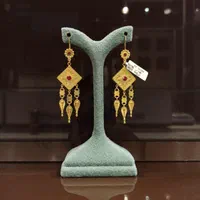 گوشواره آویز مرتشع|جواهرات|بندرعباس, |دیوار