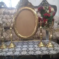 اینه شمعدان برنزی|آینه|مراغه, |دیوار