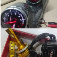 هدلایت Q250 پلاس h4 سالم و آمپر ستونی