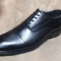 کفش مجلسی تمام چرم مدل سرپنجه