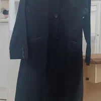 مانتو مدرسه دخترانه سرمه ای