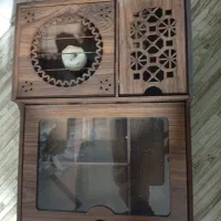 باکس چوبی دمنوش|ظروف سرو و پذیرایی|الشتر, |دیوار